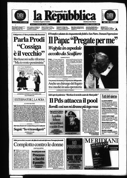 Il lunedì de La repubblica